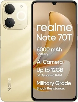Realme Note 70T 64GB Beach Gold