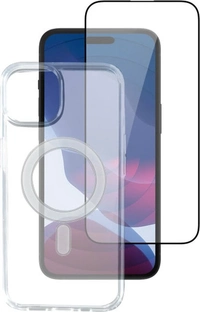 4smarts 360° Starter Set com X-Pro Full Capa Glass para Apple iPhone 14 Pro Max Transparent