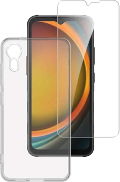 4smarts 360° Protection Set para Samsung Galaxy XCapa 7 Transparent