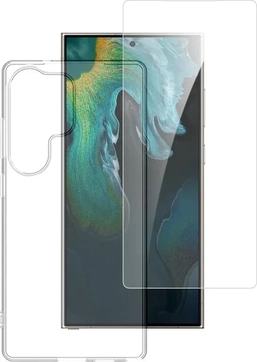 4smarts 360° Protection Set para Samsung Galaxy S25 Ultra Transparent