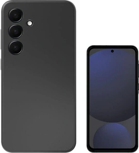 4smarts Cupertino Silicone Capa para Samsung Galaxy A36 5G Black