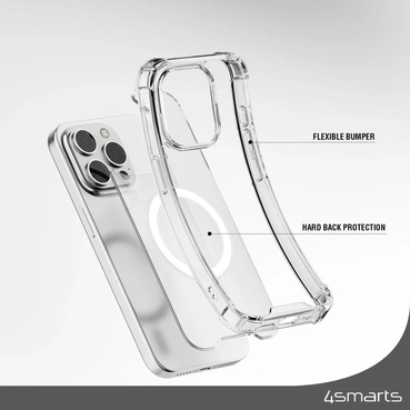 4smarts Hybrid Capa Ibiza para Apple iPhone 15 Transparent