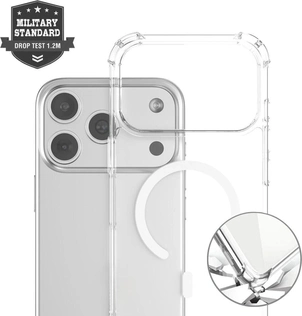 4smarts Hybrid Capa Ibiza MagSafe para Apple iPhone 17 Pro Max Transparent