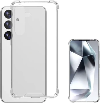 4smarts Hybrid Capa Ibiza para Samsung Galaxy S24+ Transparent