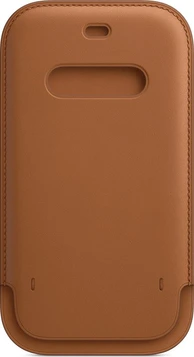 Apple Capa de couro com MagSafe para iPhone 12/12 Pro Saddle Brown