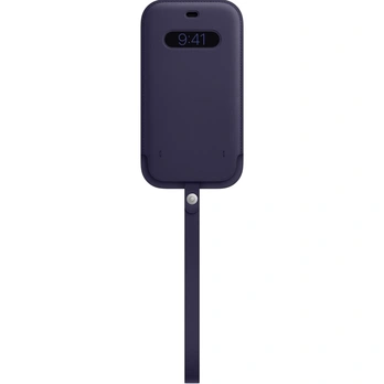 Apple Capa de couro com MagSafe para iPhone 12 Pro Max Dark Purple