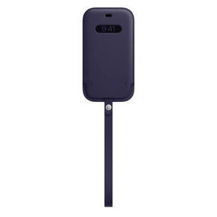 Apple Capa de couro com MagSafe para iPhone 12/12 Pro Dark Purple