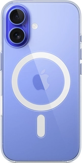 Apple Clear Capa com MagSafe para iPhone 16 Transparent