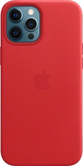 Apple Couro Capa com MagSafe para iPhone 12 Pro Max (PRODUCT)RED