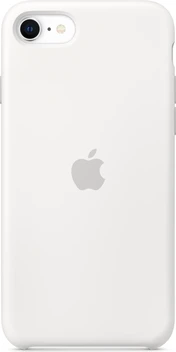Apple Silicone Capa para iPhone SE (2020) White