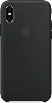 Apple Silicone Capa para iPhone X Black