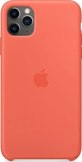 Apple Silicone Capa para iPhone 11 Pro Max Clementine