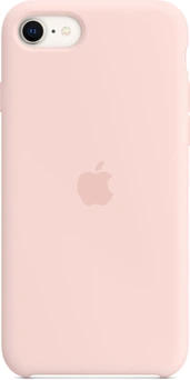 Apple Silicone Capa para iPhone SE (2022) Powder Pink