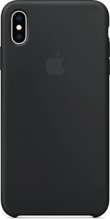 Apple Silicone Capa para iPhone XS Max Black