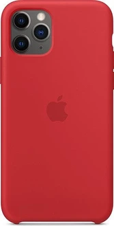 Apple Silicone Capa para iPhone 11 Pro Red