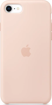 Apple Silicone Capa para iPhone SE (2020) sandrosa