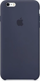 Apple Silicone Capa para iPhone 6s Plus Black Blue