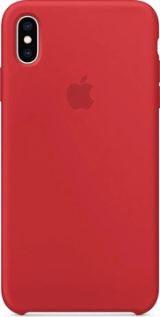 Apple Silicone Capa para iPhone XS Max Red