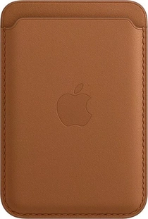 Apple iPhone Couro Wallet com MagSafe Saddle Brown