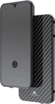 Black Rock 360° Glass Capa para Samsung Galaxy S23 Ultra Carbon