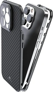 Black Rock 360° Glass Capa para Apple iPhone 14 Pro Carbon