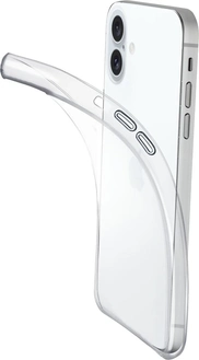 Cellularline Fine Capa para Apple iPhone 16 Plus Transparent