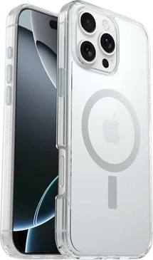 Otterbox Symmetry Clear com MagSafe para Apple iPhone 16 Pro Max Transparent
