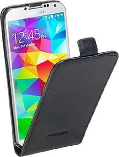 Pedea Flip Capa Echtleder para Samsung Galaxy S5 Black