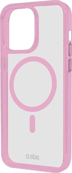 SBS Mobile Mag Frame Capa para Apple iPhone 15 Plus Pink