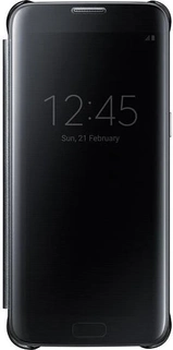 Samsung Clear View Capa para Galaxy S7 Edge Black