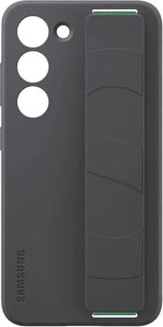 Samsung Silicone Grip Capa para Galaxy S23 Black