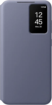 Samsung Smart View Wallet Capa para Galaxy S24+ Violet