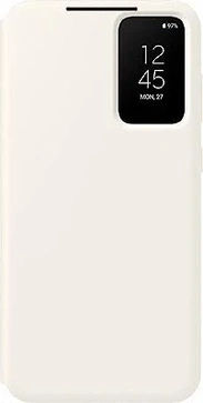 Samsung Smart View Wallet Capa para Galaxy S23+ Cream