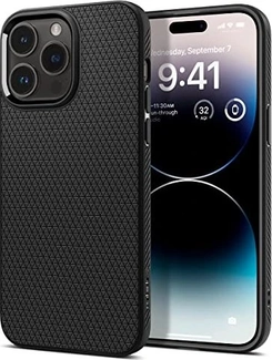 Spigen Liquid Air para Apple iPhone 14 Pro Max Max Matte Black