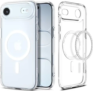 Spigen Ultra Hybrid (MagFit) para Apple iPhone Air clear white