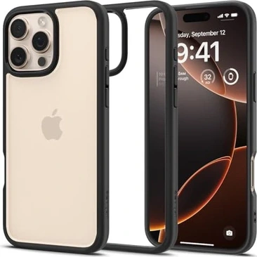 Spigen Ultra Hybrid para Apple iPhone 16 Pro Matte Black