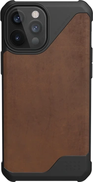UAG Metropolis LT Capa para Apple iPhone 12 Pro Max LTHR ARMR Brown