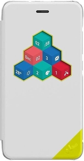 Wiko Flip Capa para Lenny 3 White