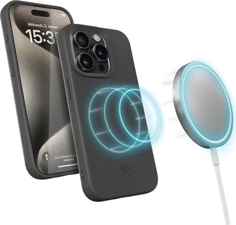 Woodcessories BioCapa MagSafe para Apple iPhone 15 Pro Max Black