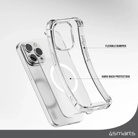 4smarts Hybrid Capa Ibiza para Apple iPhone 15 Transparent