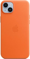 Apple Couro Capa com MagSafe para iPhone 14 Plus Orange