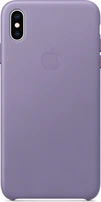 Apple Couro Capa para iPhone XS Max Lilac