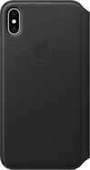Apple Couro Folio Capa para iPhone XS Max Black
