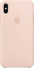 Apple Silicone Capa para iPhone XS Max sandrosa