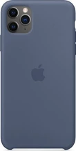 Apple Silicone Capa para iPhone 11 Pro Max alaskablau