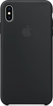 Apple Silicone Capa para iPhone XS Max Black
