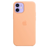 Apple Silicone Capa com MagSafe para iPhone 12 Mini Cantaloupe