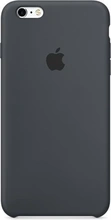 Apple Silicone Capa para iPhone 6s Dark Grey