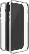Black Rock 360° Glass Capa para Apple iPhone 12/12 Pro Transparent/Silver