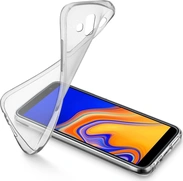 Cellularline Soft Capa para Samsung Galaxy J6+ (2018) Transparent